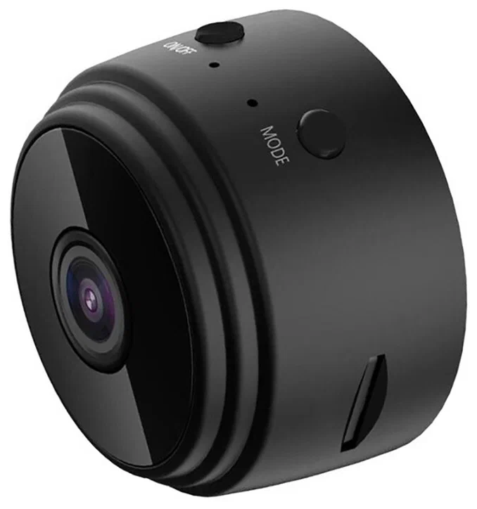 Скрытая мини камера Wi-Fi видеонаблюдения с аккумулятором, датчиком движения и ночным видением.