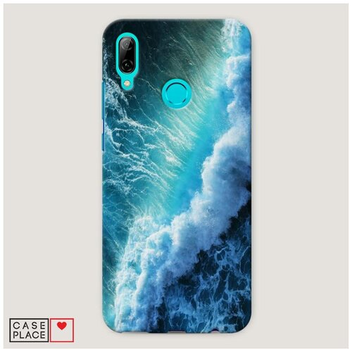 фото Пластиковый чехол "волны 7" на huawei p smart 2019 / хуавей п смарт 2019 case place