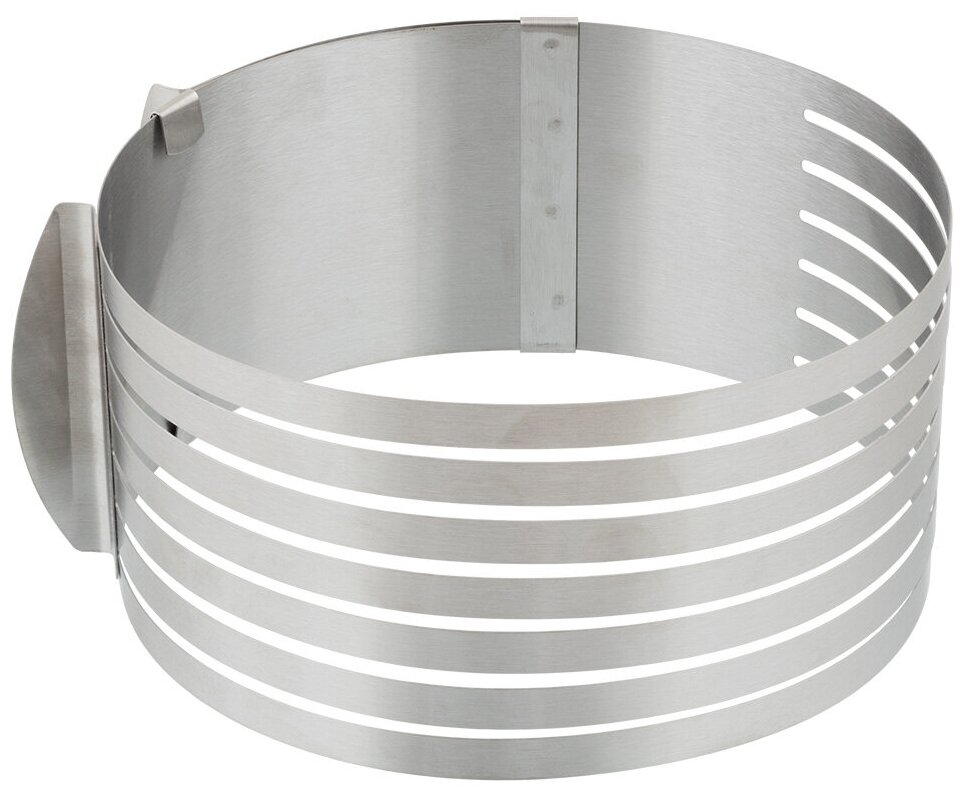 Кольцо для нарезки бисквита "S-CHIEF" SHF-0315 металл 1 шт нержавеющая сталь