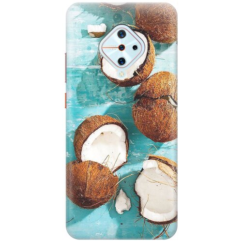 фото Re:pa накладка transparent для vivo v17 с принтом "кокосы"