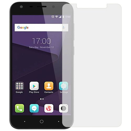 Защитное стекло / бронестекло для ZTE Blade A6 (с отступами под чехол, не полное покрытие)