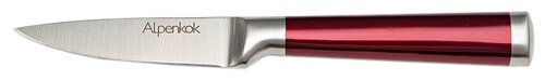 Набор ножей Alpenkok Burgundy, лезвие: 8.9 см, красный