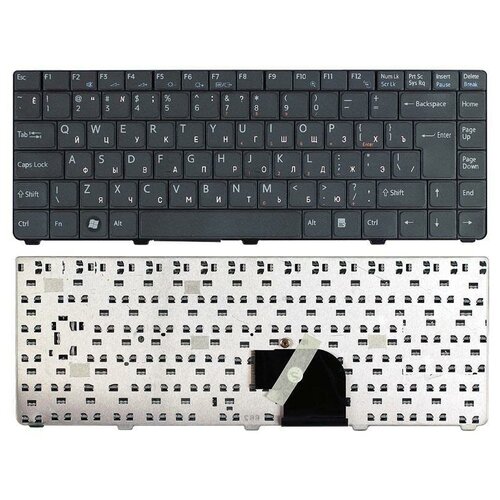 Клавиатура для ноутбука Sony Vaio VGN-C черная клавиатура для ноутбука sony vgn c черная p n 147996562