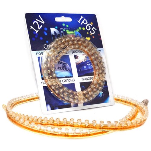Светодиодная лента для авто 24см DipLed 24Led Зеленого свечения