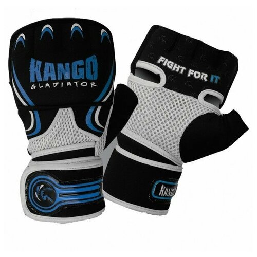 Перчатки ММА Kango KMA-225 Black/Blue S