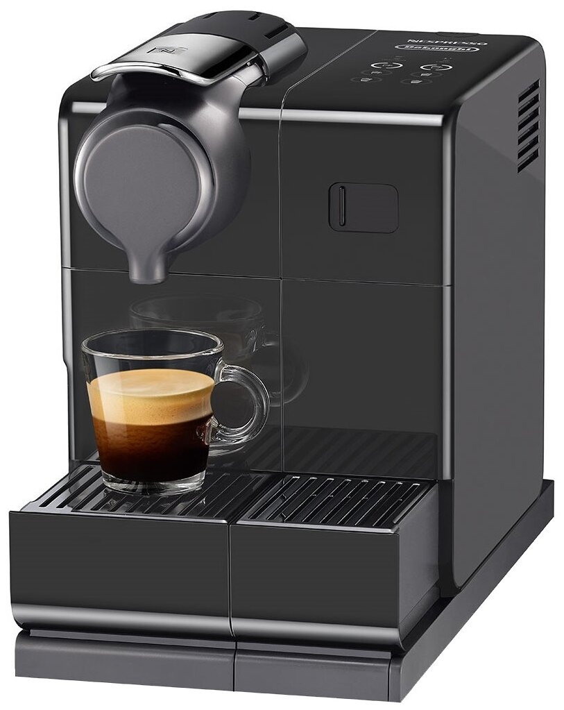 Кофемашина капсульная DeLonghi Nespresso EN560.B 1400Вт черный - фотография № 7