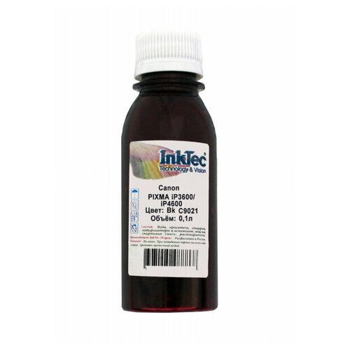 чернила inktec c5051 для canon pixma ip7240 mg5440 6340 cli 451 m 0 1 л Чернила InkTec (C5051) для Canon PIXMA iP7240/MG5440/6340 (CLI-451), Bk, 0,1 л.