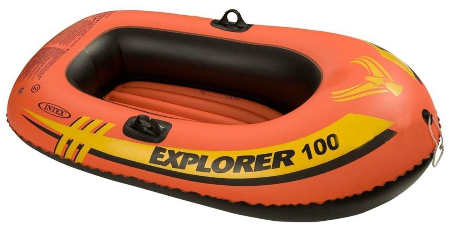 Лодка Explorer 100, 1 местная, 147 х 84 х 36 см, от 6 лет, до 55 кг, 58329NP INTEX (10702070/221121/0381059, Китай ) 58329NP