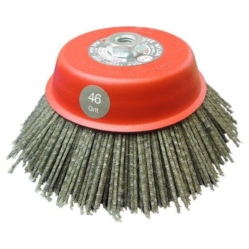Щетка SIT нейлоновая чашечная для шлифования дерева Д-150 мм P80