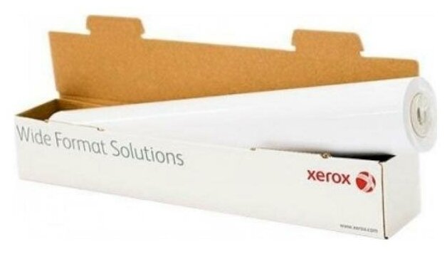 Xerox Бумага без покрытия Xerox 450L90002 Inkjet Monochrome Paper, рулон A1 24" 610 мм x 50 м, 80 г/м2
