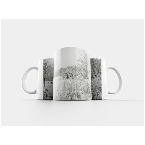 фото Кружка "зима, снег, пейзаж" 320 мл lotsprints