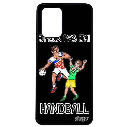 фото Противоударный чехол на мобильный // xiaomi poco m3 // "не могу - у меня гандбол!" хэндбол спорт, utaupia, черный