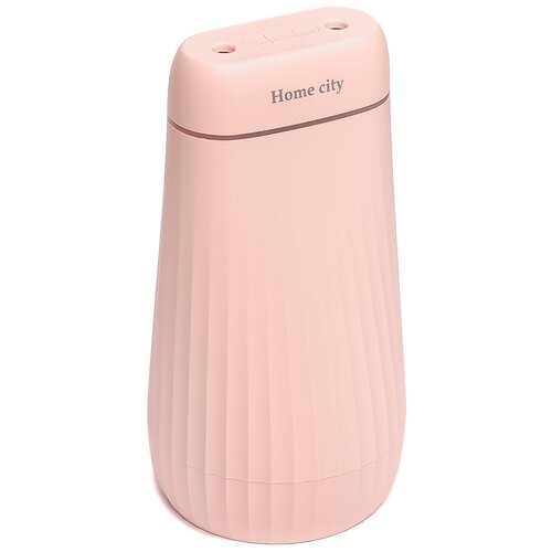 Портативный увлажнитель воздуха для дома ультразвуковой воздухоувлажнитель с подсветкой белый 1000 мл Home City 95000₽