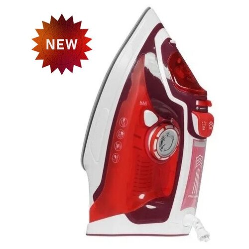 Домашний утюг электрический проводнойс антипригарным покрытиемс функцией вертикальной глажкипаровой утюгбелыйчерный2600Втутюгдля дома 285500₽