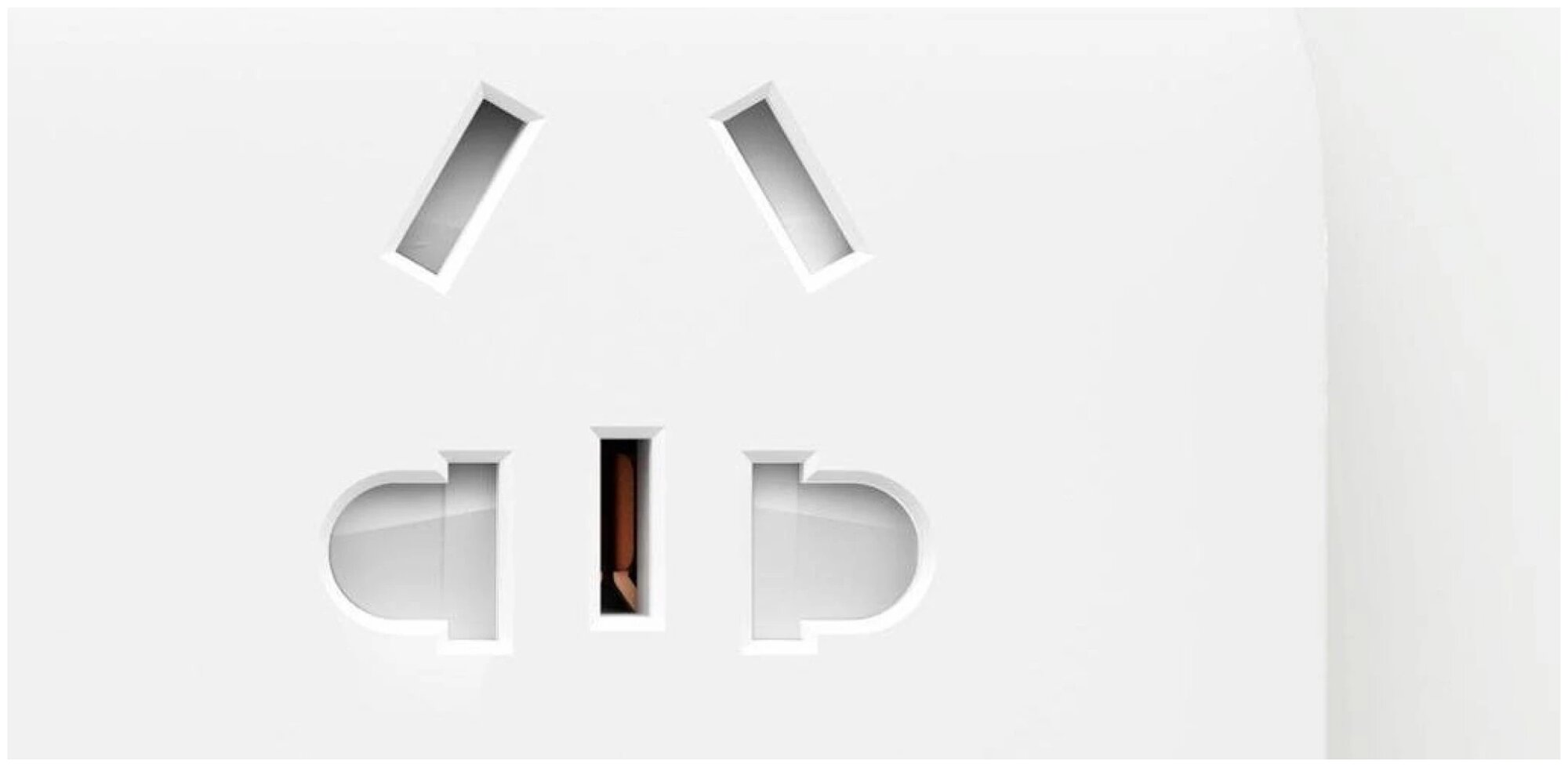 Удлинитель Xiaomi Mi Power Strip 5 (XMCXB03QM), 5 розеток, с/з, 10А / 2500 Вт белый 2 м 225 мм 41 мм 26 мм 5 - фотография № 2