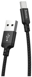 Кабель USB - USB Type-C HOCO X14, 3A черный 2м
