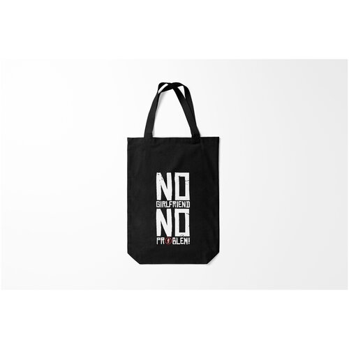 фото Сумка-шоппер / 31х42 см / прикольные надписи / разные нет девушки проблем burnettie