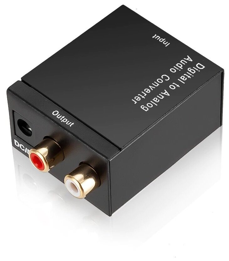 Цифро-аналоговый преобразователь PALMEXX Digital to Analog Audio Converter cut Toslink+Coaxial to RCA (тюльпаны)