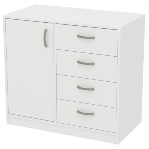 Тумба Меб-фф Тумба ТК-07 цвет Белый 82/44/76 см