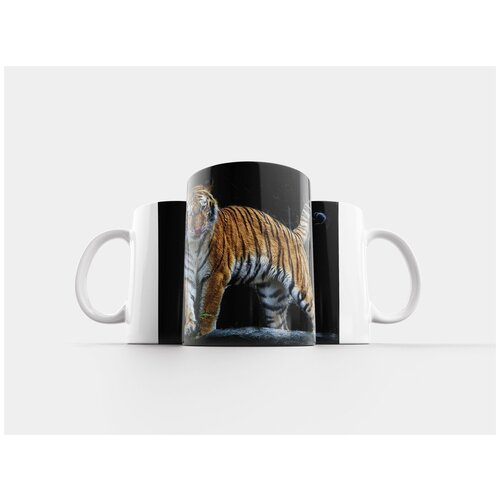 фото Кружка "тигр, дикий, находящихся под угрозой исчезновения" 320 мл lotsprints