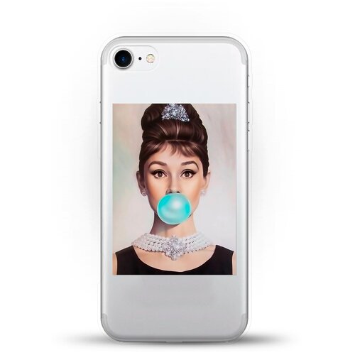 фото Силиконовый чехол одри на apple iphone 8 andy & paul