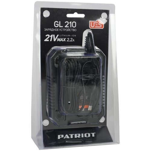 Зарядное устройство PATRIOT GL 210, 21 В, 2000 А·ч зарядное устройство patriot gl405 40 в