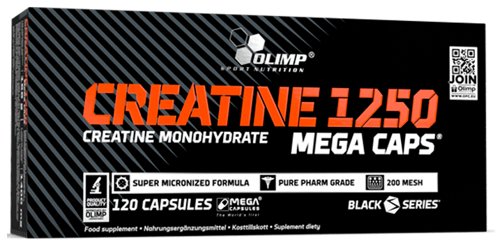 Olimp Creatine Mega Caps - 120 капсул, ---