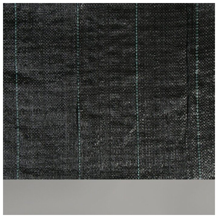 Greengo Агроткань застилочная, с разметкой, 5 x 1,1 м, плотность 100 г/мx, полипропилен, чёрная - фотография № 4