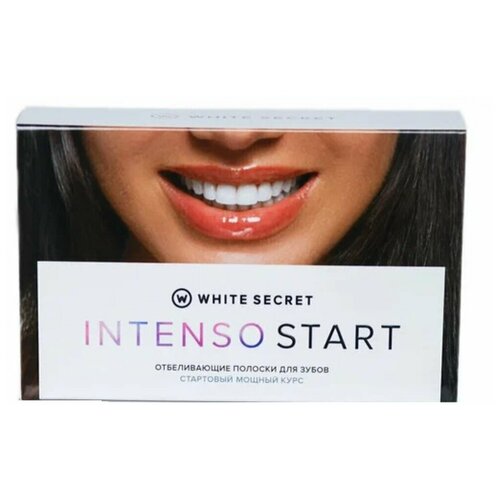 Отбеливающие полоски White Secret Intenso Start