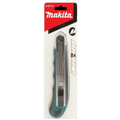 Нож Makita D-65713, 8шт, синий/черный