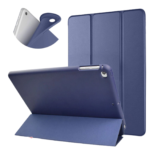фото Чехол-книга на силиконовой основе для планшета apple ipad air 4 10.9 темно-синий opt-mobile