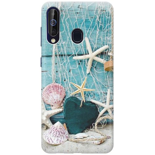 фото Силиконовый чехол на samsung galaxy a60 / m40 / самсунг а60 / м40 с принтом "морские звезды" gosso