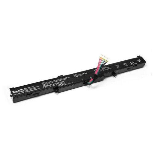 фото Аккумулятор для ноутбука asus k751sj 14.8v 2200mah li-ion чёрный topon