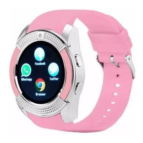 Умные часы Smart Watch V8 розовый 92800₽