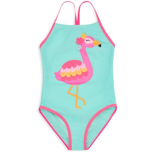 фото Купальник для девочки me&we цв. голубой р.104 me & we