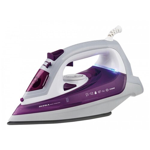 Утюг Supra 2200Вт фиолетовыйбелый 189100₽