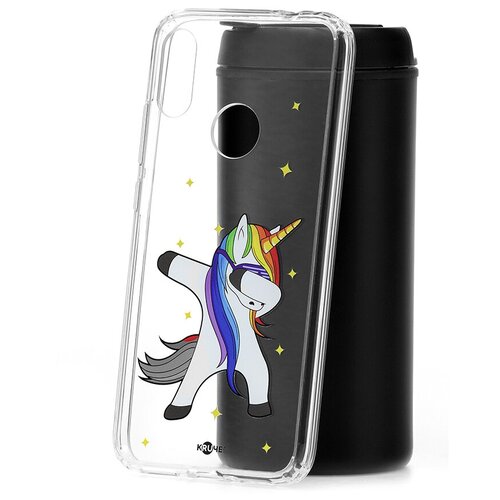 фото Чехол на xiaomi redmi note 7 kruche print единорожка кruче