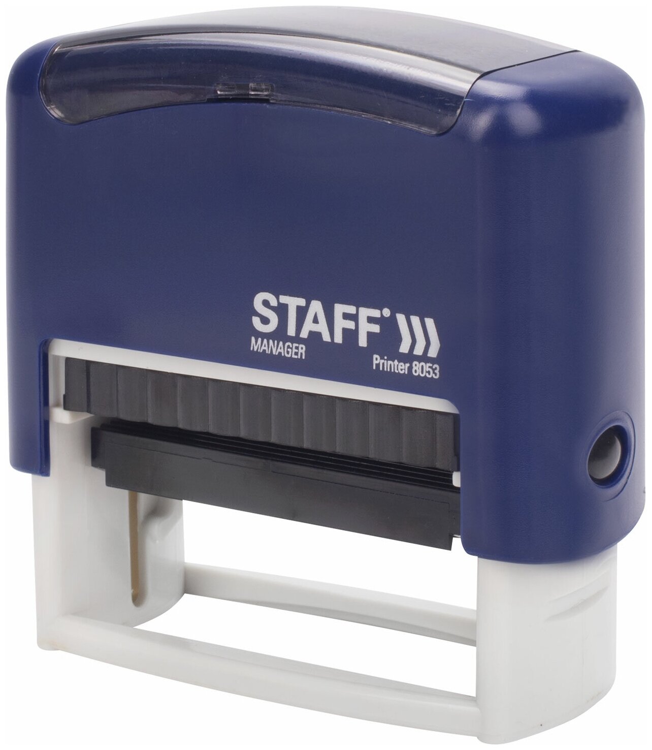 Штамп STAFF Printer 8053 прямоугольный самонаборный, 58х22 мм, 1 шт.