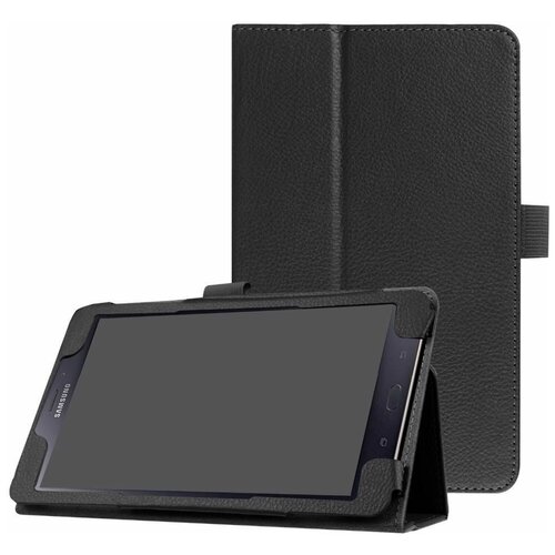 Чехол для Samsung Galaxy Tab A 8.0 (2017) T380 / T385 (черный) case for samsung galaxy tab a 8 0 t380 t385 2017 8 0 inch smart cover funda tablet pu ultra slim magnetic stand case