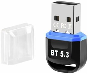 Bluetooth 5.3 адаптер для компьютера, ПК, ноутбука, беспроводных наушников, для Windows 8.1 / 10 / 11, блютус