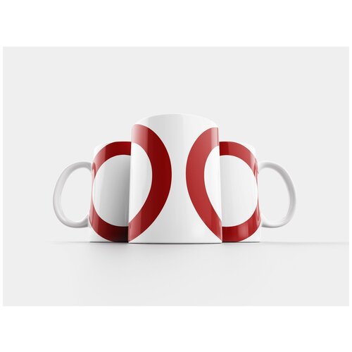 фото Кружка "знак, нет автомобилей, запрещенный" 320 мл lotsprints