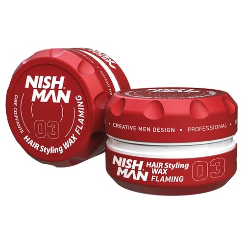 NISHMAN Воск 03 Flaming, сильная фиксация, 100 мл