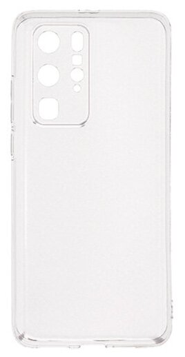 Силиконовый чехол ClearCover Plus для Huawei P40 Pro+ прозрачный