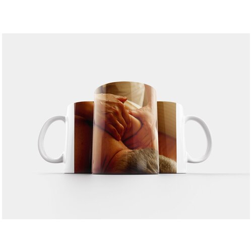 фото Кружка "массаж, плечо, расслабляющий массаж" 320 мл lotsprints