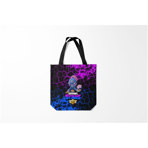 фото Сумка-шоппер / 40х40 см / геймерам / brawl stars tara. burnettie