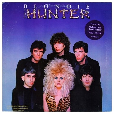 Старый винил, Chrysalis, BLONDIE - The Hunter (LP , Used)