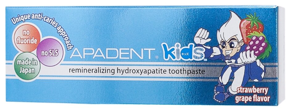 Apadent Kids детская зубная паста, 60 г
