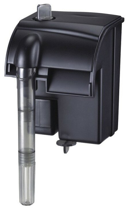 Фильтр рюкзачный Atman HF-0300 для аквариумов до 40 л, 290 л/ч, 3W (черный корпус) - фотография № 2