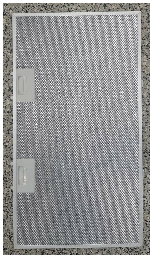 Фильтр алюминиевый рамочный для вытяжки 510х280х8