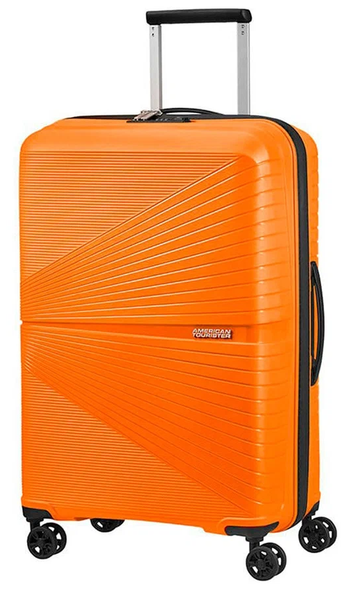 Чемодан American Tourister, 67 л, размер M, оранжевый